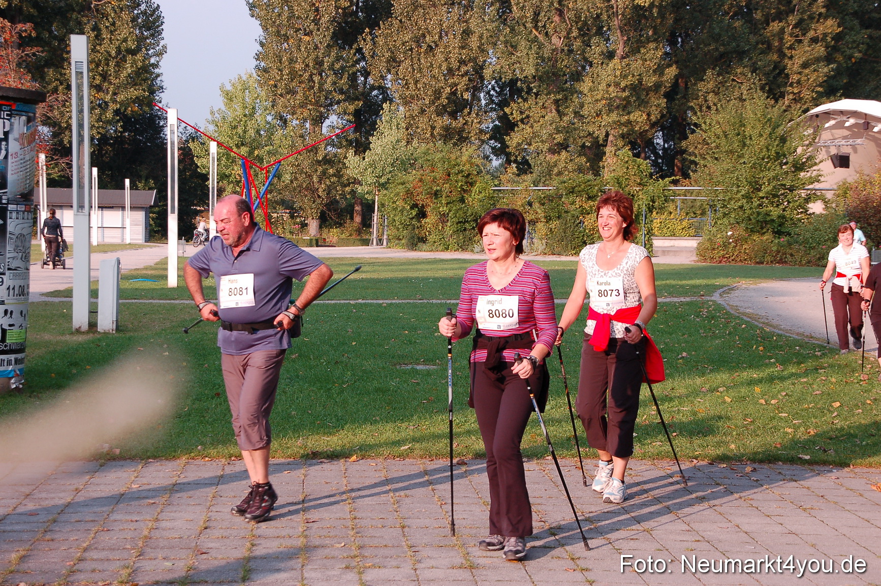 0094 Stadtlauf Neumarkt Nordic Walking 190909